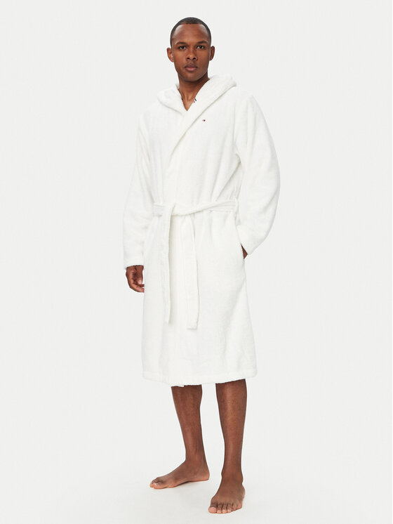 Tommy Hilfiger Tommy Hilfiger Albornoz UM0UM03660 Blanco Relaxed Fit