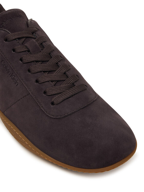 Calvin Klein Superge Calvin Klein Baller Sneaker Laceup HW0HW03263 Bordo rdeča