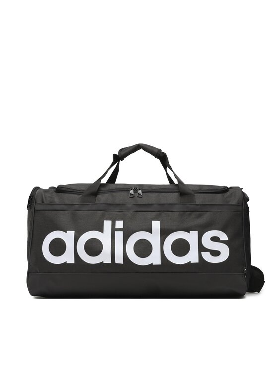 adidas Sporta soma adidas Essentials Linear Duffel Bag Medium HT4743 Melns