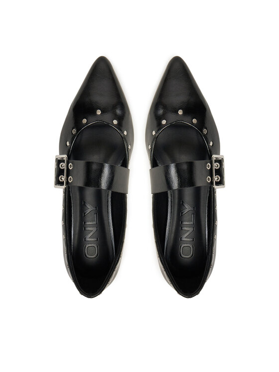 ONLY Shoes Baleríny ONLY Shoes 15340896 Čierna