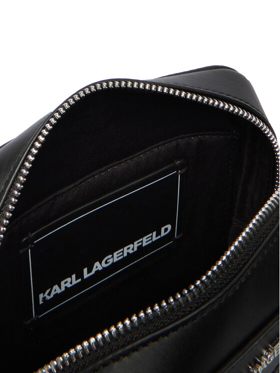 KARL LAGERFELD Geantă crossover KARL LAGERFELD B1M30210 Negru
