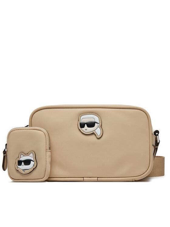 KARL LAGERFELD Дамска чанта KARL LAGERFELD A1W30127 Бежов