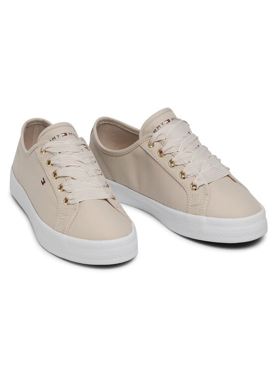 Tommy Hilfiger Scarpe sportive Tommy Hilfiger Essential Nautical Sneaker FW0FW04848 Beige