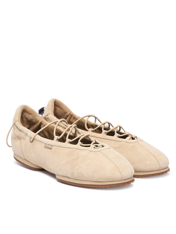Polo Ralph Lauren Балетки Polo Ralph Lauren Stilllife 804P04927001 Бежевий