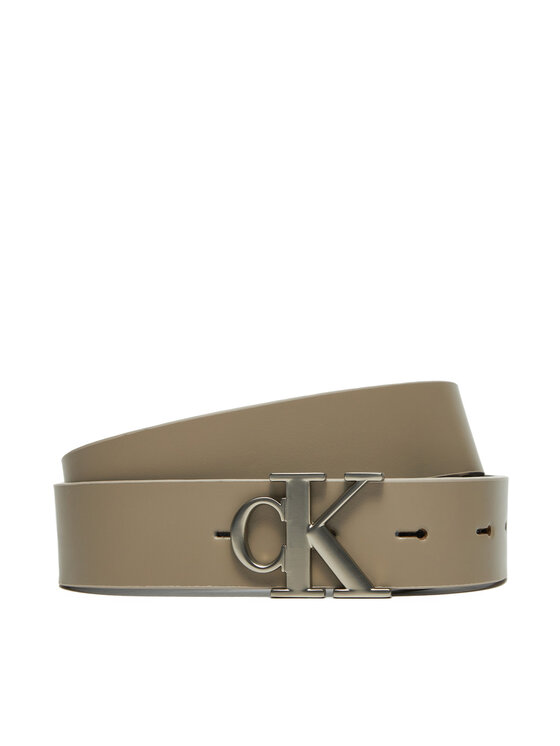 Calvin Klein Jeans Pasek Damski Calvin Klein Jeans Mono Pl Rev Lthr Belt K60K612288 Brązowy