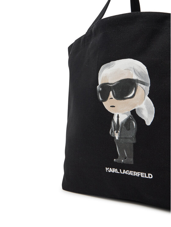KARL LAGERFELD Kabelka KARL LAGERFELD A2W50027 Černá