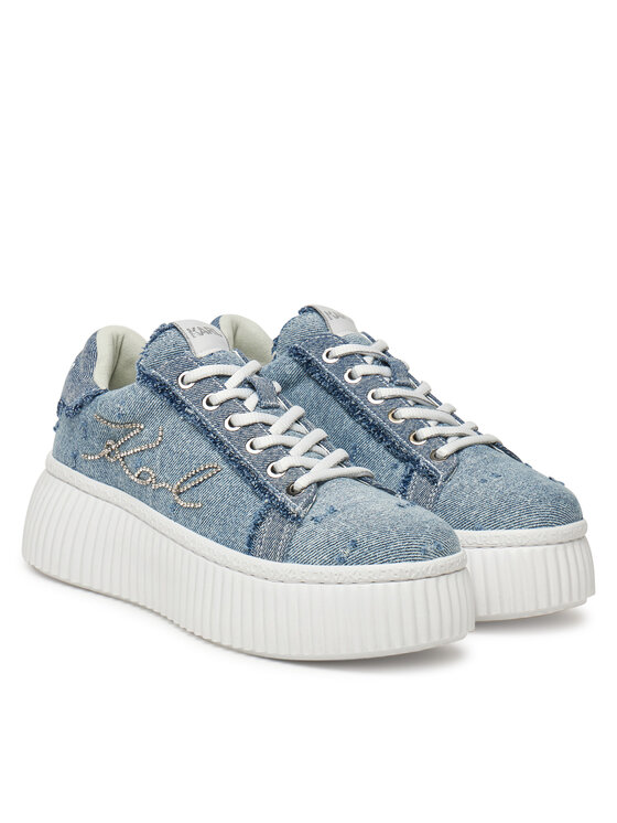 KARL LAGERFELD Снікерcи KARL LAGERFELD KL42372S Голубий