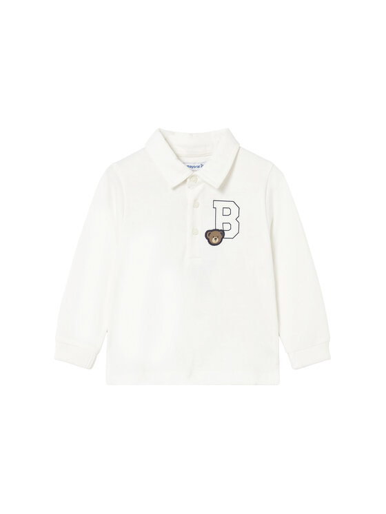 Mayoral Mayoral Polo 2101 Écru Regular Fit