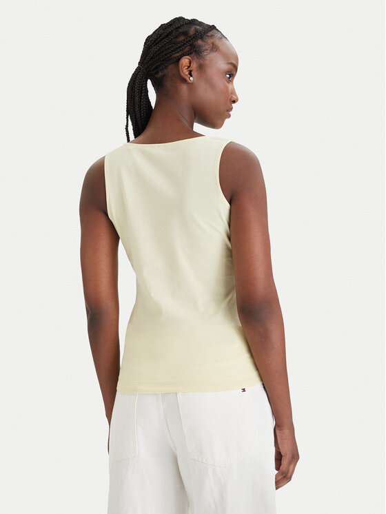 Guess Guess Топ W6GP10 K2932 Жовтий Regular Fit