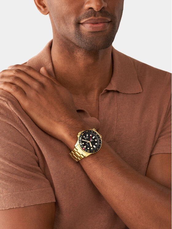 Fossil Годинник Fossil Blue FS5990 Золотий