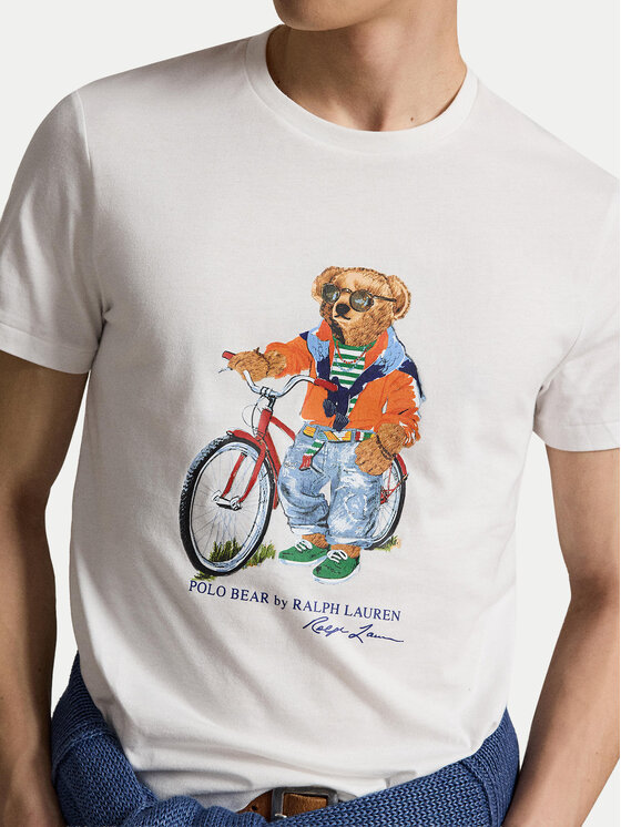 Polo Ralph Lauren Polo Ralph Lauren Camiseta 710B16612002 Blanco Regular Fit