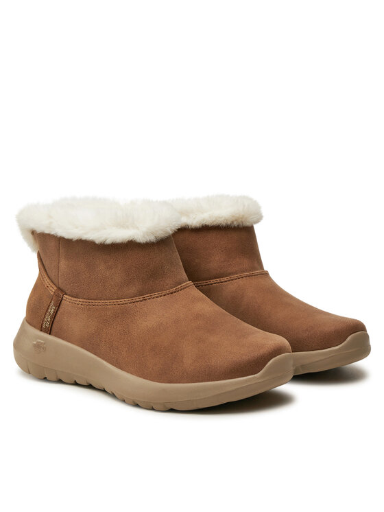 Skechers Polokozačky Skechers On-the-GO Joy 144800/CSNT Hnědá