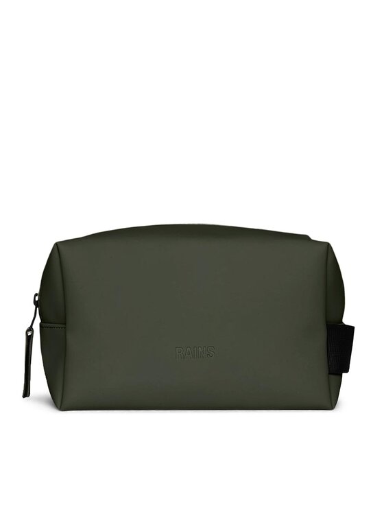 Rains Kozmetická taštička Rains Wash Bag Small W3 15580 Zelená