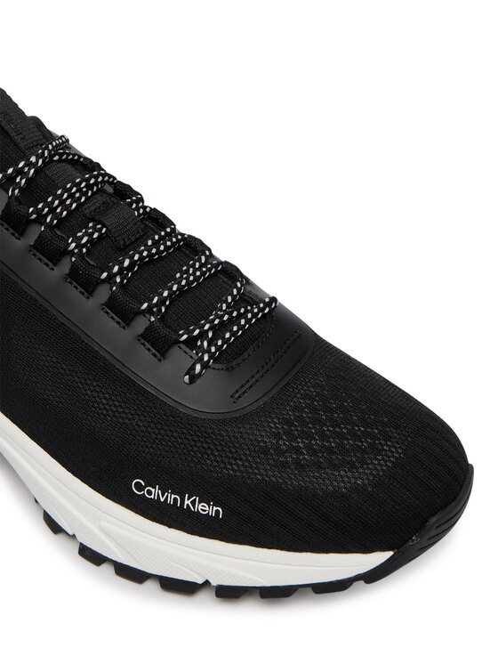 Calvin Klein Laisvalaikio batai Calvin Klein Hike Runner Laceup Knit HM0HM02151 Juoda