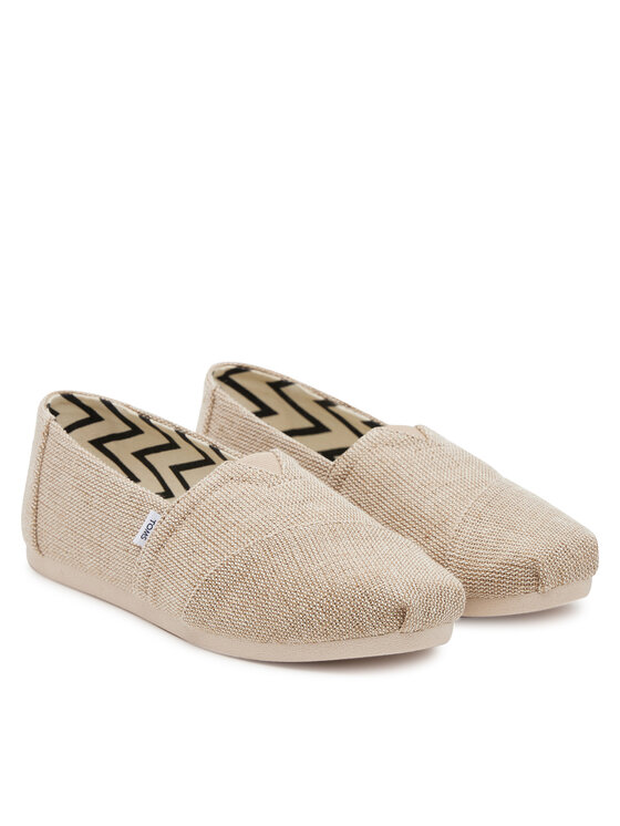 Toms Półbuty Toms Alpargata 10017719 Beżowy