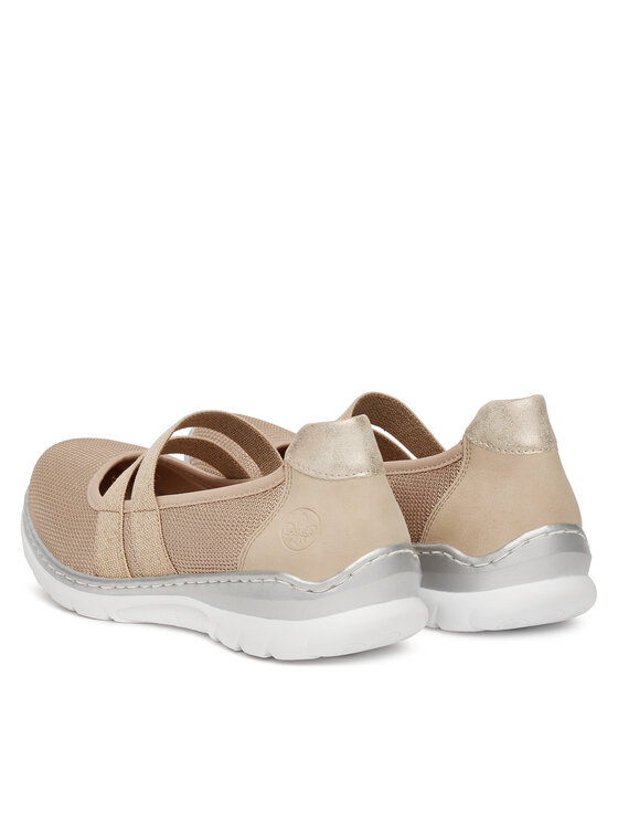 Rieker Pantofi Rieker L3281-62 Bej