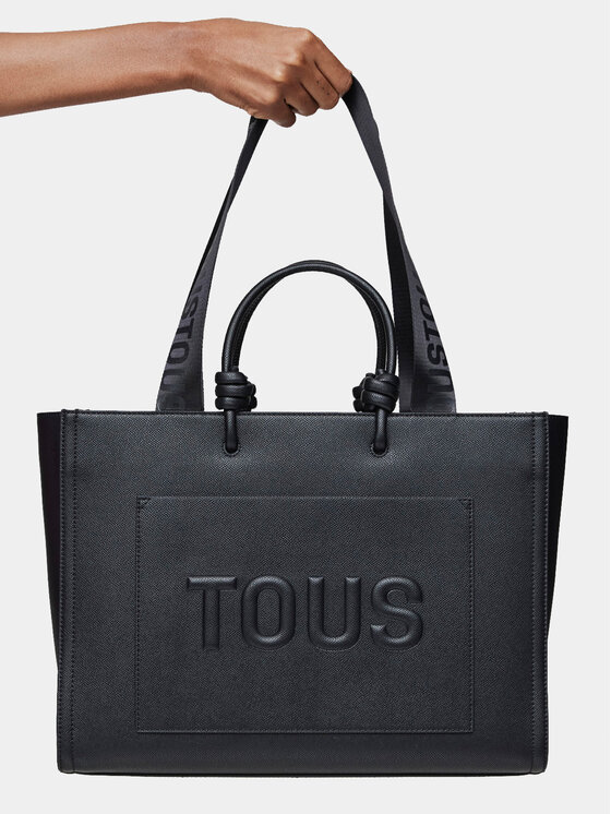 TOUS Сумка TOUS Shopper Xl. Amaya T La Rue New 2002025851 Чорний