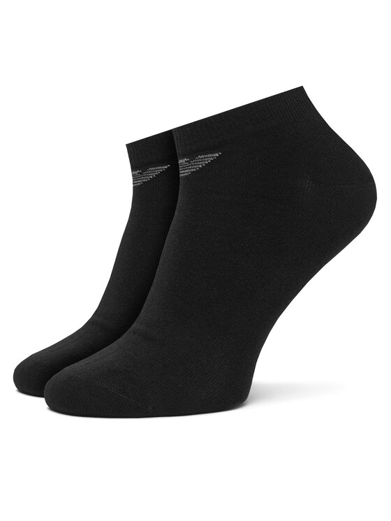 Emporio Armani Короткі шкарпетки Emporio Armani EM000550 AF14446 MC061 Чорний
