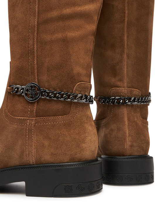 Guess Чоботи Guess FLFYN2 LEA11 Коричневий