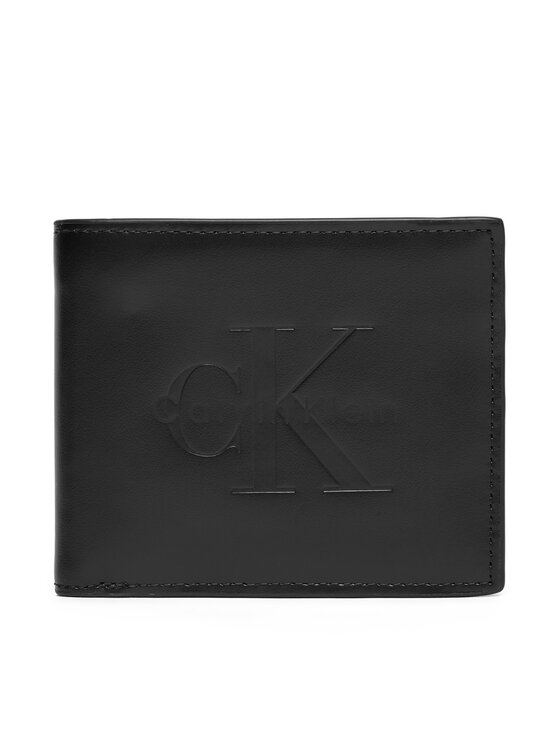 Calvin Klein Peňaženka Calvin Klein Bold Billfold LV04D1155G Čierna