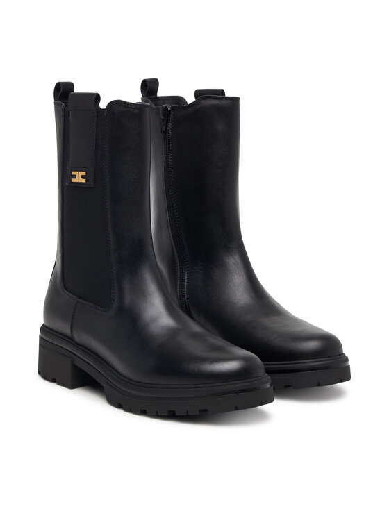 Elisabetta Franchi Botki Elisabetta Franchi F4A5-E0721-1251 S Czarny
