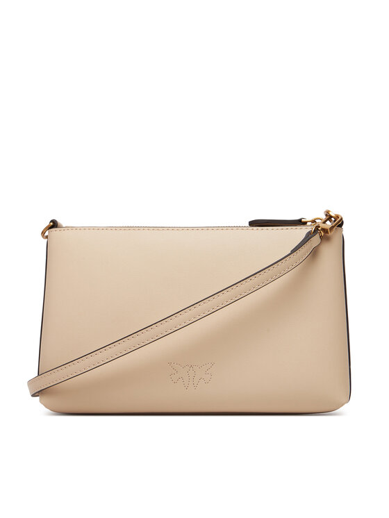 PINKO Borsetta PINKO Flat Horizontal Mini AI 25-26 104277 A0F1 Beige
