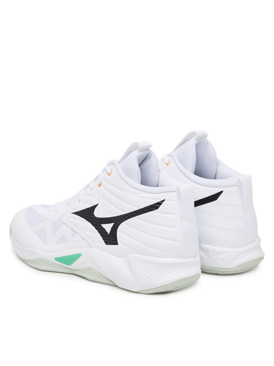 Mizuno Обувки за зала Mizuno Wave Momentum Pro Mid V1GA2545 Бял