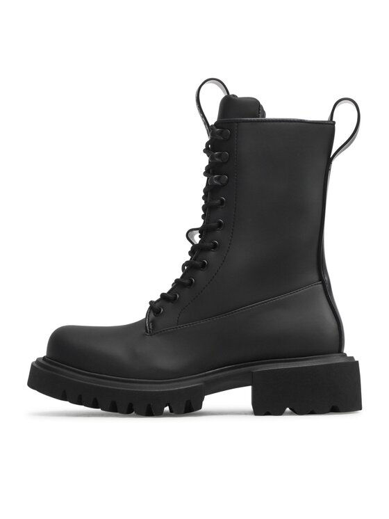 Rains Черевики туристичні Rains Show Combat Boot 22600 Чорний