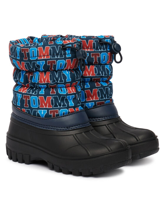 Tommy Hilfiger Cizme de zăpadă Tommy Hilfiger Seattle T1XD-35304-1970 M Bleumarin