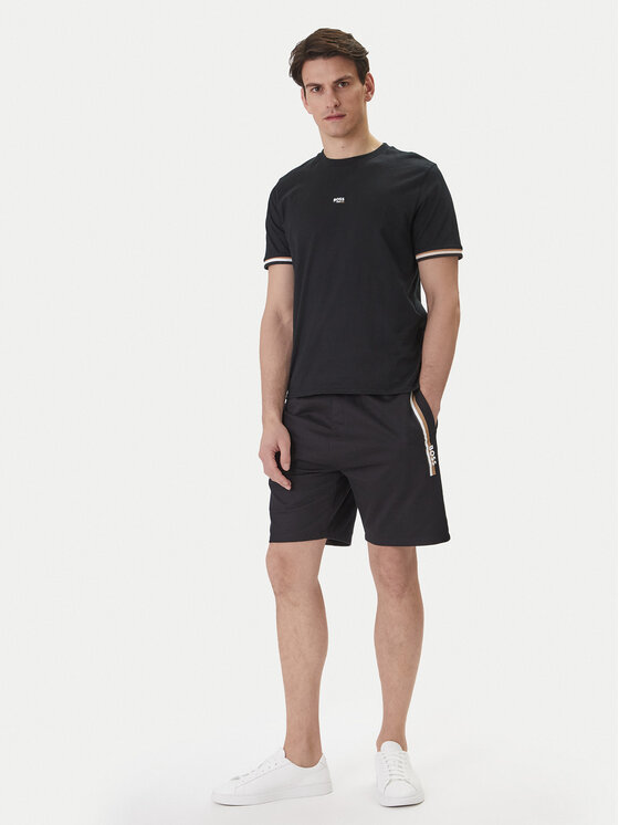 BOSS BOSS Camiseta Iconic 50557198 Negro Regular Fit