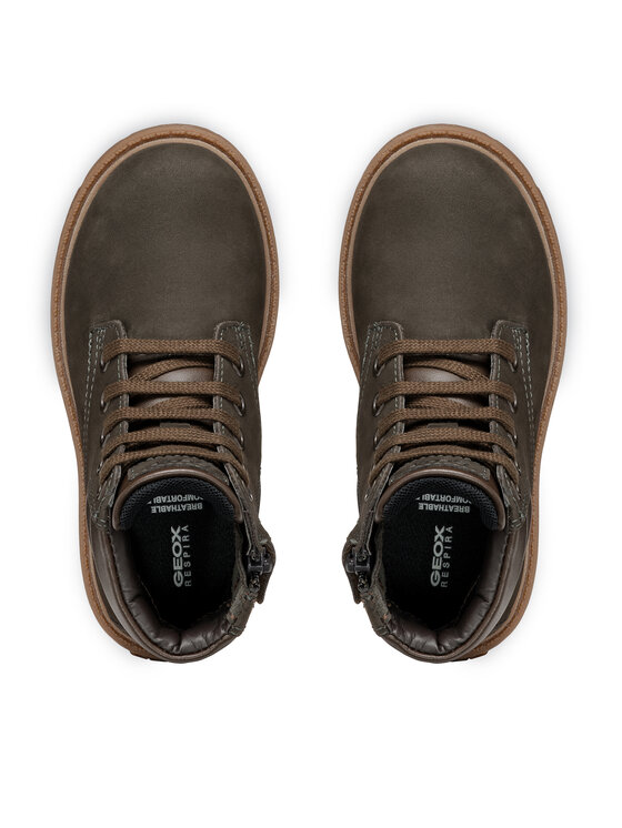 Geox Trapper stila apavi Geox J Shaylax J16FAB 032BC C6009 S Brūns