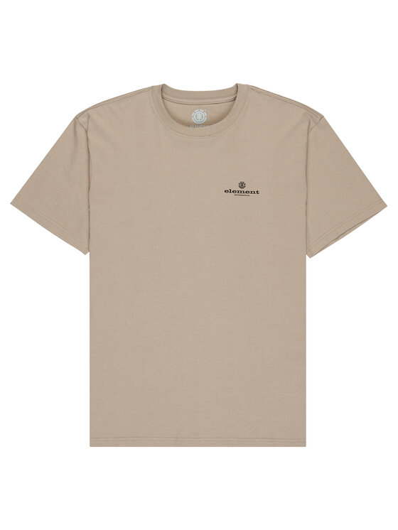 Element Element Camiseta Bigfoot Walking ELYZT00584 Beis Regular Fit