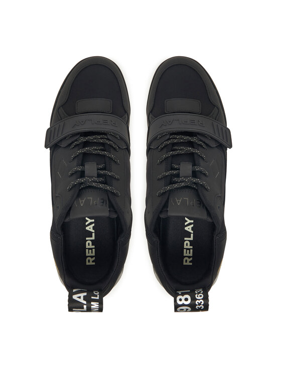REPLAY Sneakersy REPLAY Field M 2.0 GMS8L .000.C0019L Černá