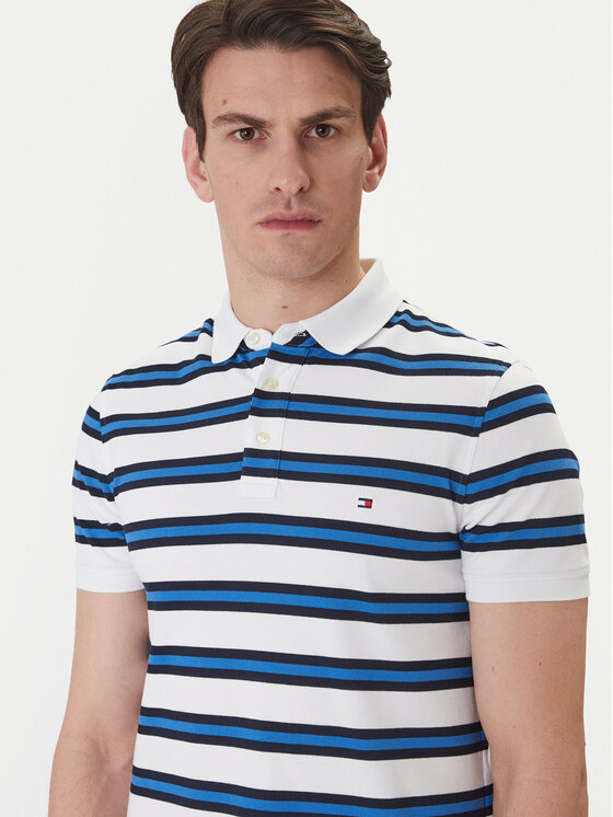 Tommy Hilfiger Tommy Hilfiger Polo 1985 MW0MW17771 Azul Slim Fit