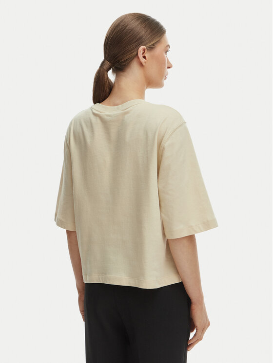Tommy Hilfiger Tommy Hilfiger Camiseta WW0WW47811 Beis Relaxed Fit
