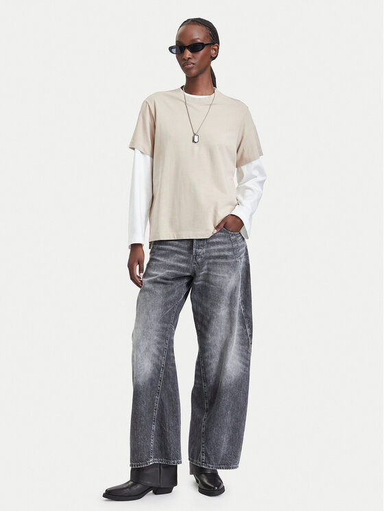 G-STAR G-STAR Camiseta Unit D29896-B771 Beis Regular Fit