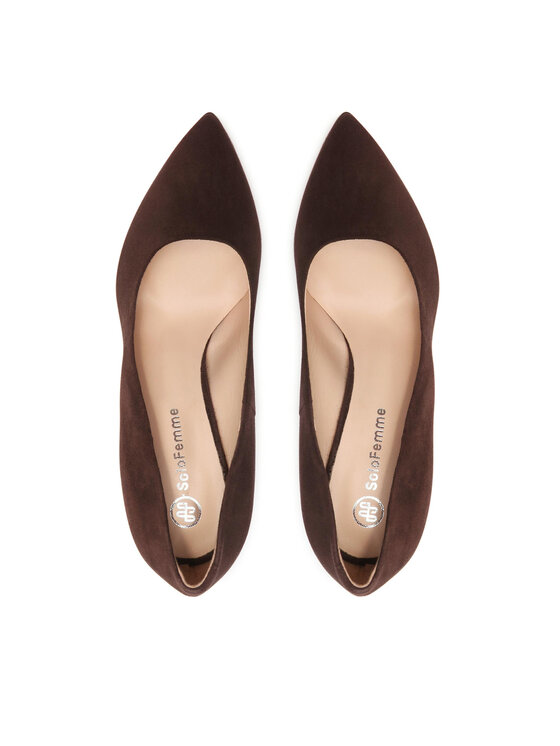 Solo Femme Tacón de aguja Solo Femme 34201-A8-N29/000-04-00 Marrón