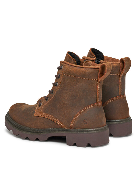 ECCO Trapery ECCO Grainer W 21472301034 Brązowy