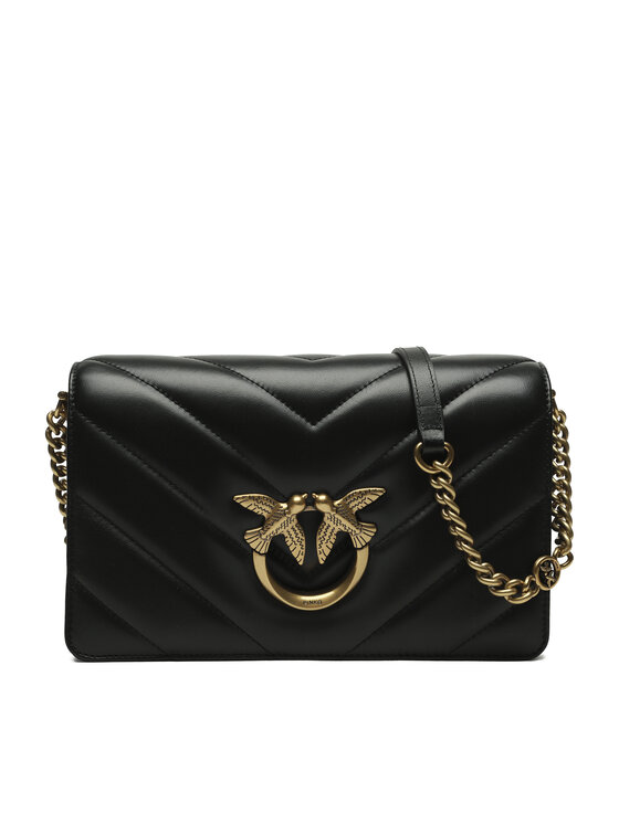 PINKO Ročna torba Pinko Love Click Classic AI 23-24 PLTT 100063 A136 Črna