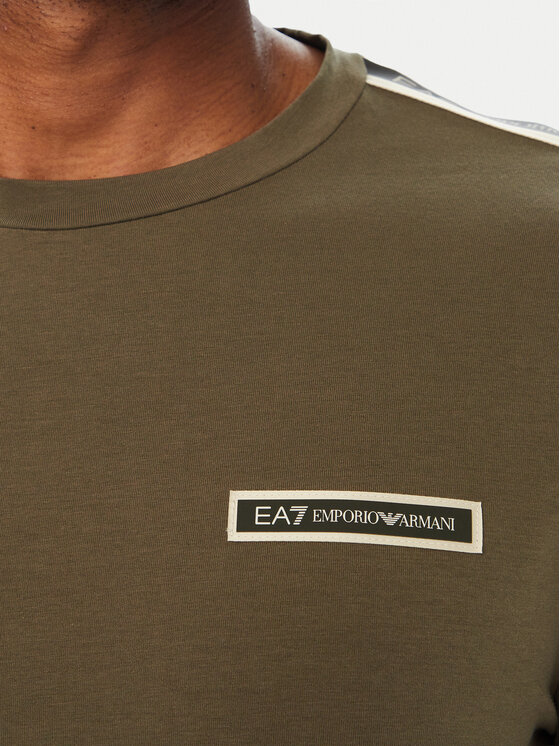 EA7 Emporio Armani EA7 Emporio Armani Camiseta 7M002189 AF10373 U7014 Caqui Regular Fit