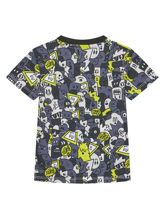 Guess Guess Majica N5YI04 K8HM4 Siva Regular Fit
