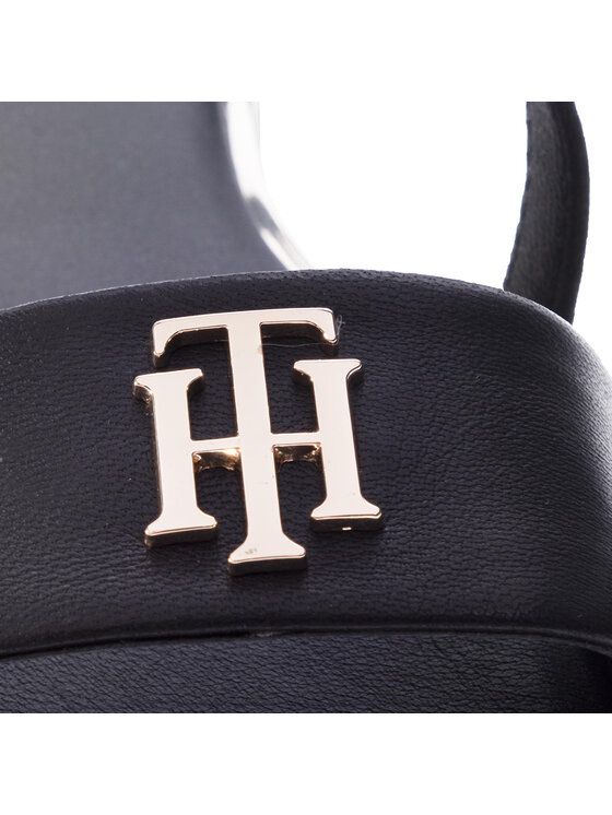 Tommy Hilfiger Sandalias Tommy Hilfiger Th Hardware Flat Sandal FW0FW05021 Negro