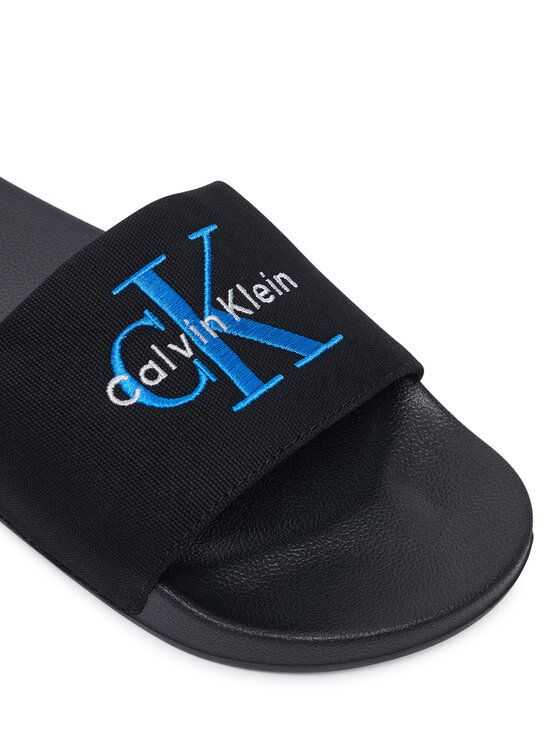 Calvin Klein Šlepetės Calvin Klein Ee Slide Cv YM0YM01393 Juoda
