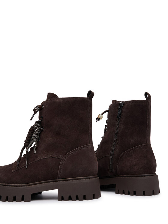 Guess Туристически oбувки Guess FLFFIZ SUE10 Тъмнобежов