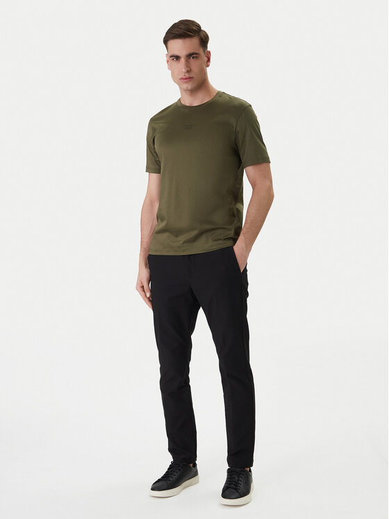 BOSS BOSS Camiseta PS Spirit70 Car 50561856 Verde Regular Fit