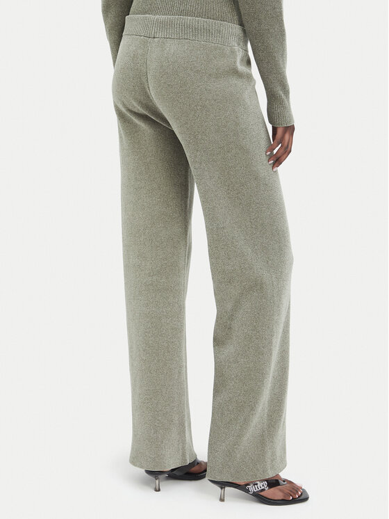 Juicy Couture Juicy Couture Donji dio trenerke JCWEB006 Kaki Regular Fit