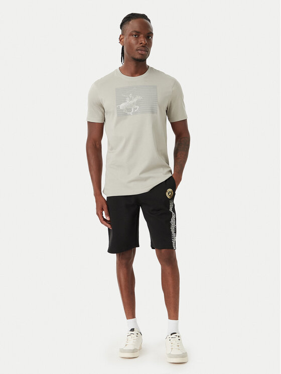 Beverly Hills Polo Club Beverly Hills Polo Club Camiseta M1617-HR Gris Regular Fit