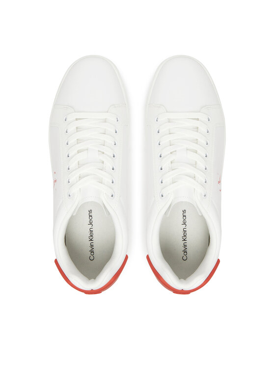 Calvin Klein Jeans Zapatillas Calvin Klein Jeans Classic Cupsole Ru Patch Lth YM0YM01297 Blanco