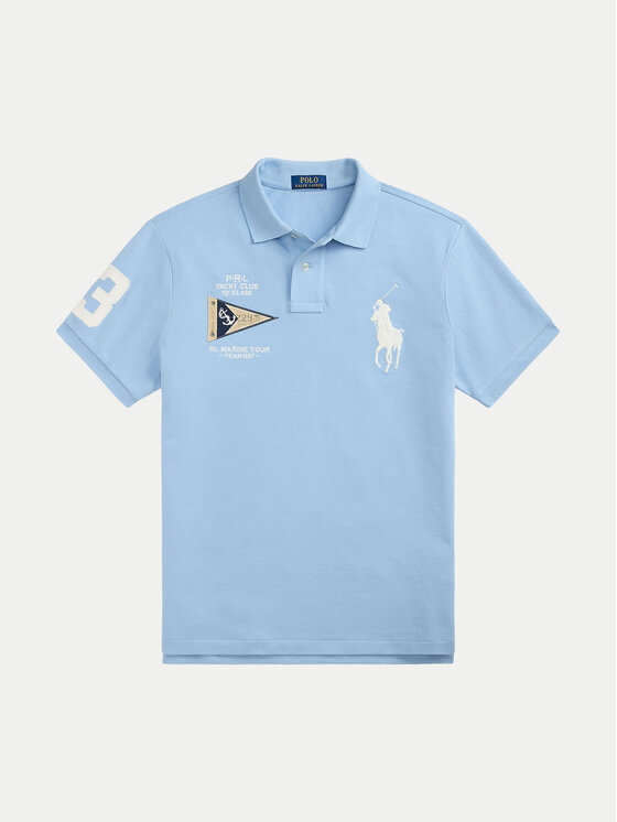 Polo Ralph Lauren Polo Ralph Lauren Polo 710B21921002 Azul claro Custom Slim Fit