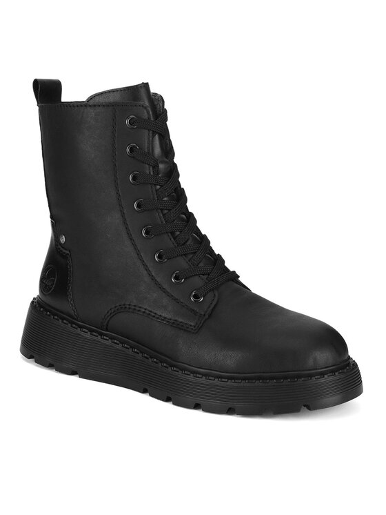 Rieker Зимни обувки Rieker 70401-00 Черен